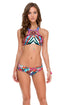 Luli Fama Like A Flame Scrunch Ruched Back Brazilian Bottom